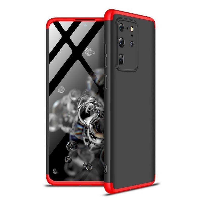 GKK 360 Full Body Cover (Samsung Galaxy S20) black-red