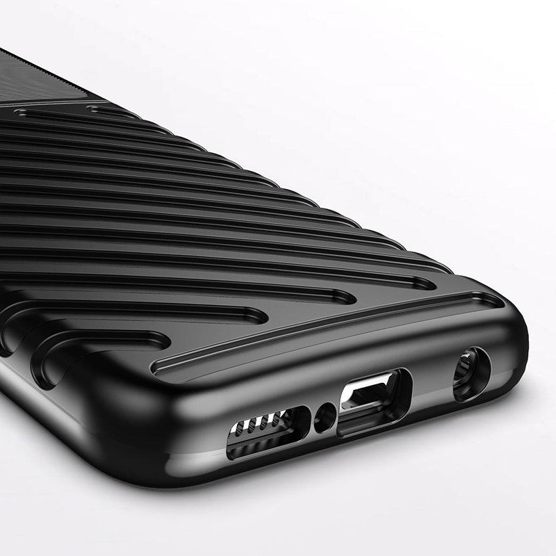 Anti-shock Thunder Case Rugged Cover (Samsung Galaxy S22 Ultra) black