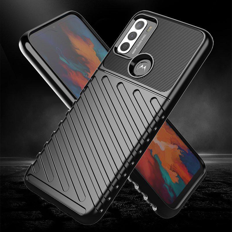 Anti-shock Thunder Case Rugged Cover (Samsung Galaxy S22 Ultra) black