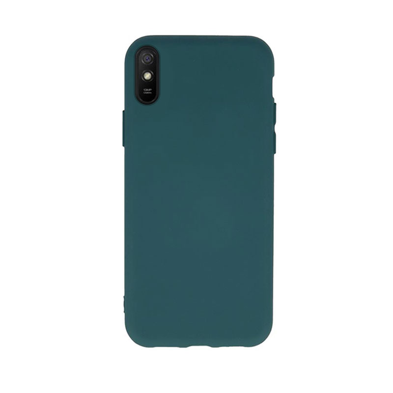 Soft Matt Case Back Cover (Xiaomi Redmi 9A / AT) green