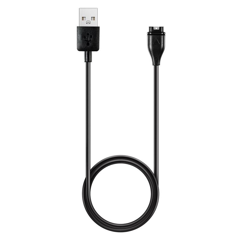 Charging & Sync USB-A Cable 1m (Garmin Fenix 7/6/6X/6S/5/5X/5S/5 Plus/Vivoactive 3) black