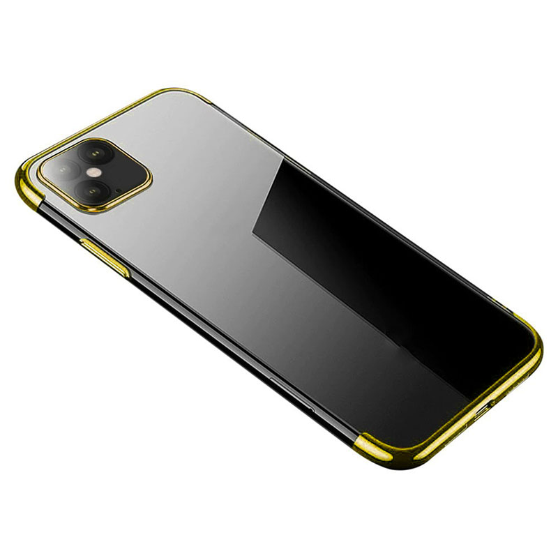 Clear Electroplating Case Back Cover (Huawei Y5p) gold