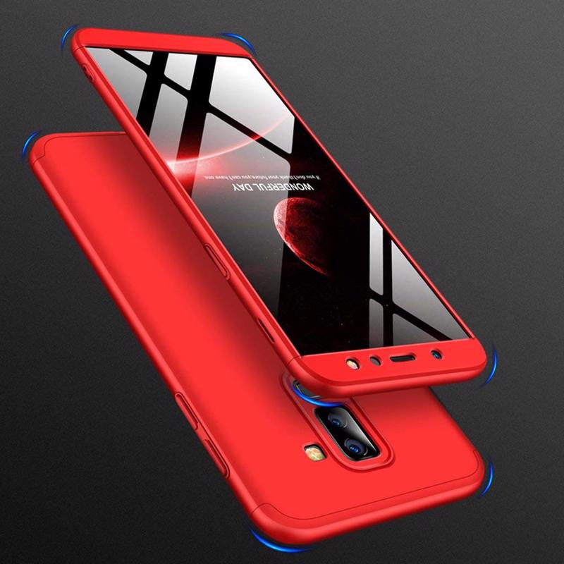 GKK 360 Full Body Cover (Samsung Galaxy A6 Plus 2018) red