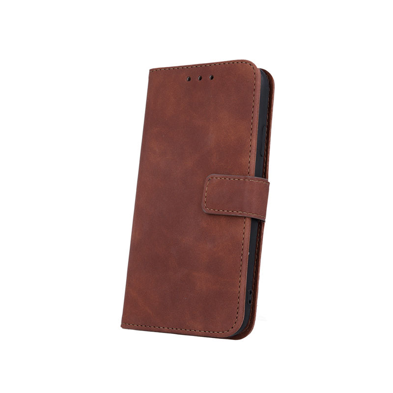Smart Velvet Leather Book Cover (Xiaomi 12 / 12X) brown