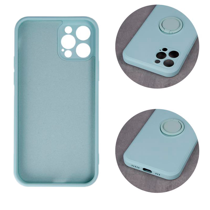 Finger Grip Case Back Cover (iPhone 13 Pro Max) mint