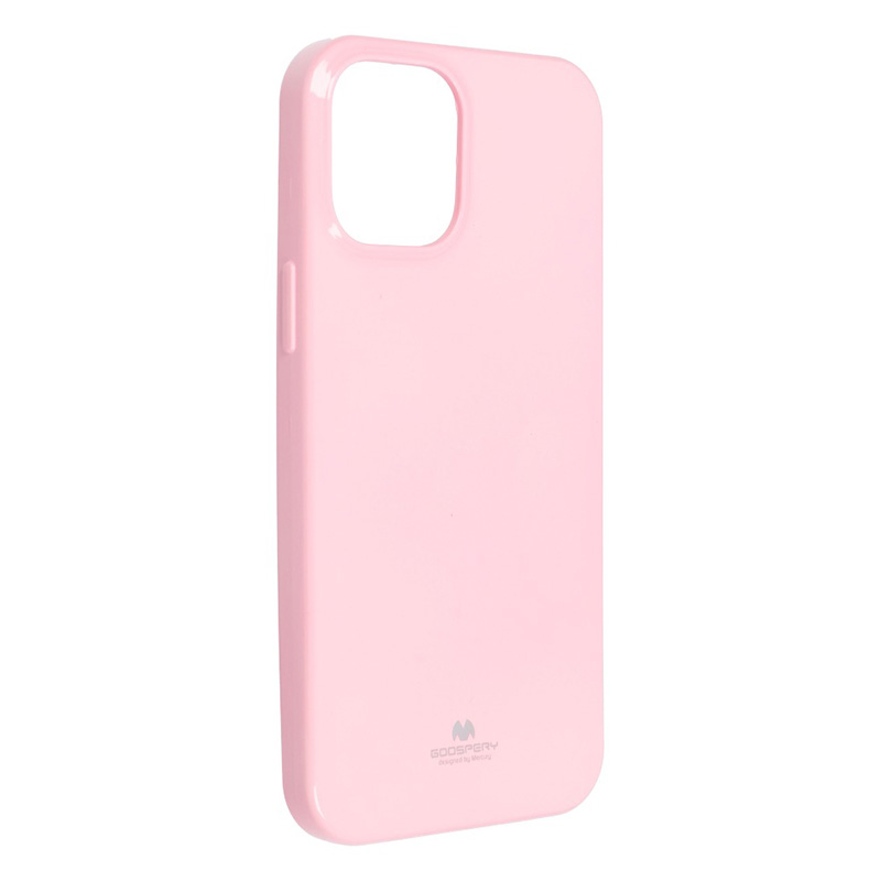 Goospery Jelly Case Back Cover (iPhone 12 Pro Max) light-pink