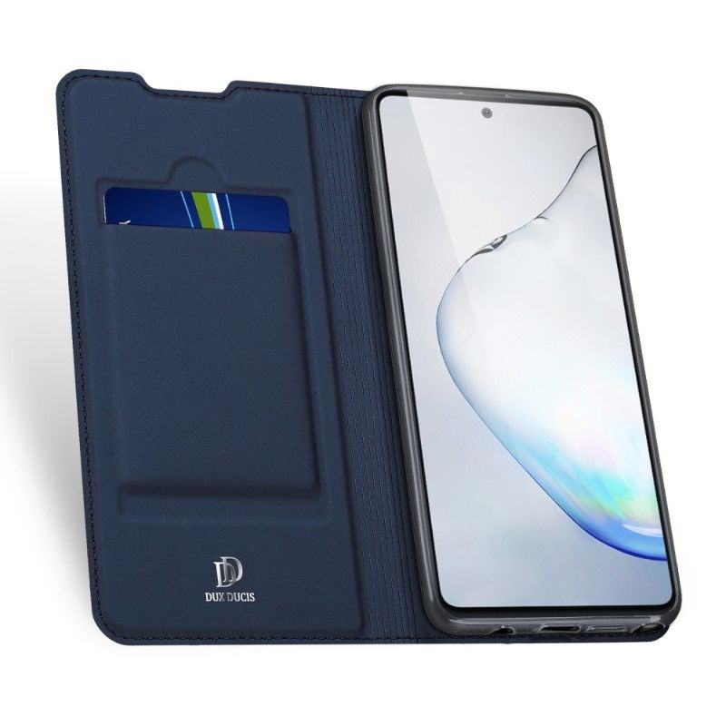 DUX DUCIS Skin Pro Book Cover (Samsung Galaxy Note 10 Lite) blue