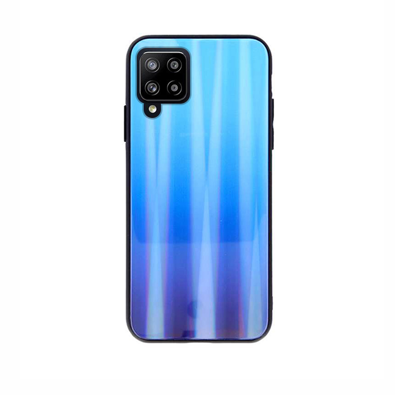 Aurora Glass Case Back Cover (Samsung Galaxy A42 5G) lght-blue