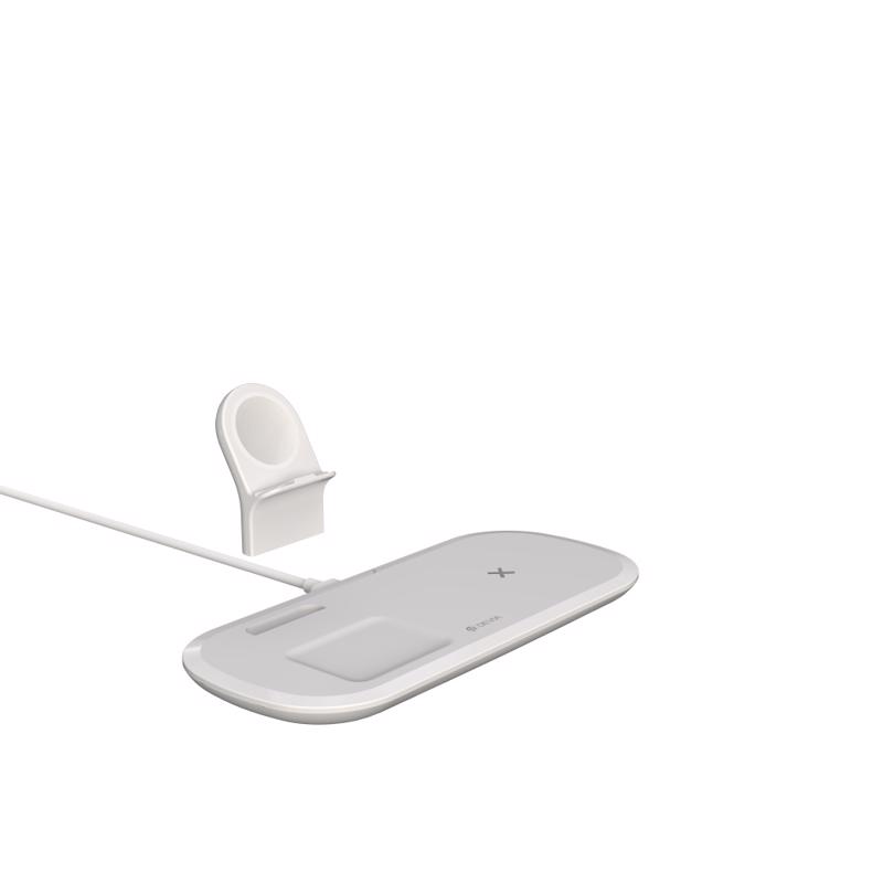 Devia Smart 3in1 Wireless Charger Ασύρματος Φορτιστής (white)