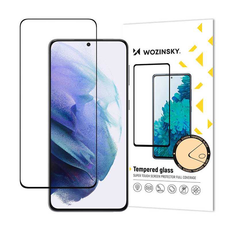 Wozinsky Tempered Glass 5D Full Glue And Coveraged (Samsung Galaxy S23 Plus) black