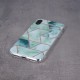 Geometric Marmur Case Back Cover (Huawei Y6p) green