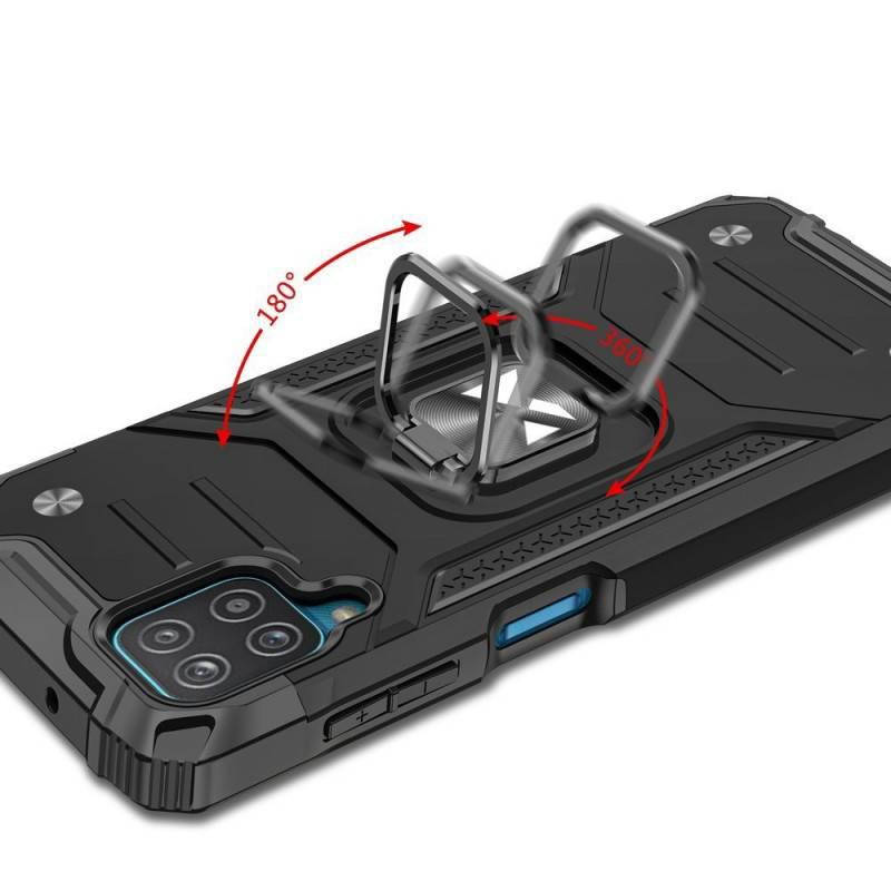 Wozinsky Ring Armor Case Back Cover (iPhone 15 Pro Max) black