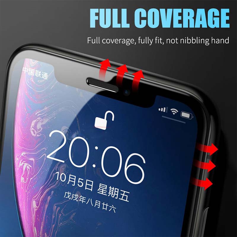 Full Cover Ceramic Nano Flexi Glass (Huawei Y6p) black