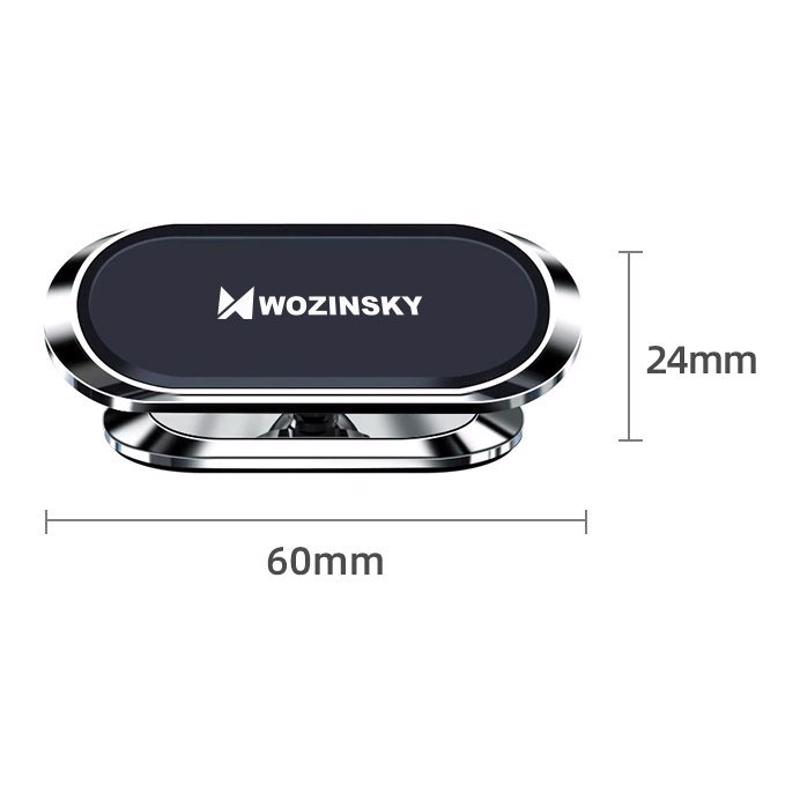Wozinsky Flat Mount Magnetic για Ταμπλό Αυτοκινήτου silver (WMH-06)