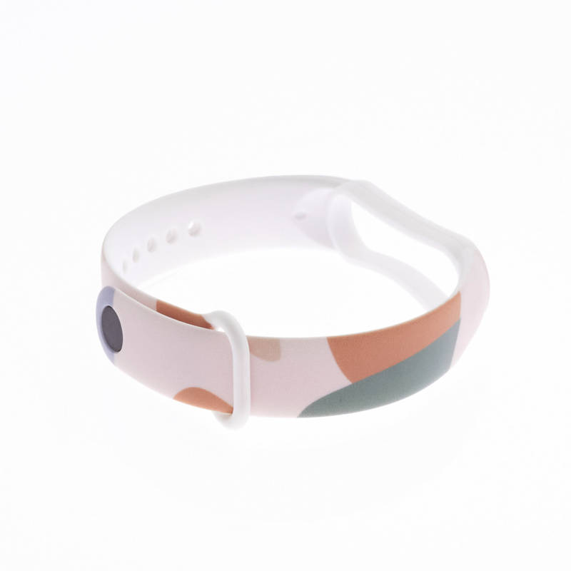 Silicone Band Moro Λουράκι Σιλικόνης (Xiaomi Mi Band 5 / 6) camo-purple-grey (16)