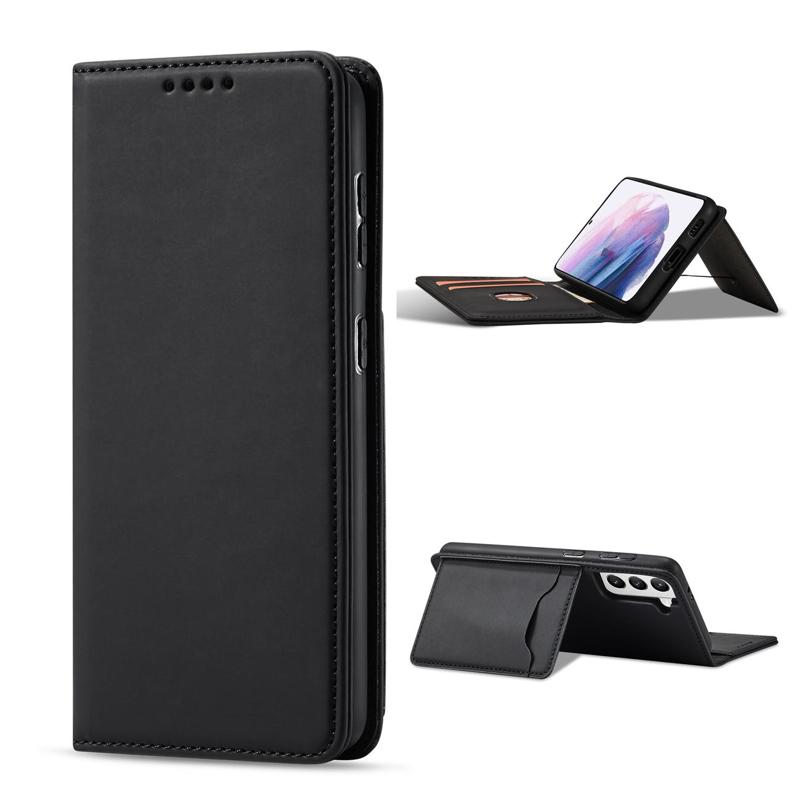 Wallet Card Holder Book Case (Samsung Galaxy S22 Plus) black