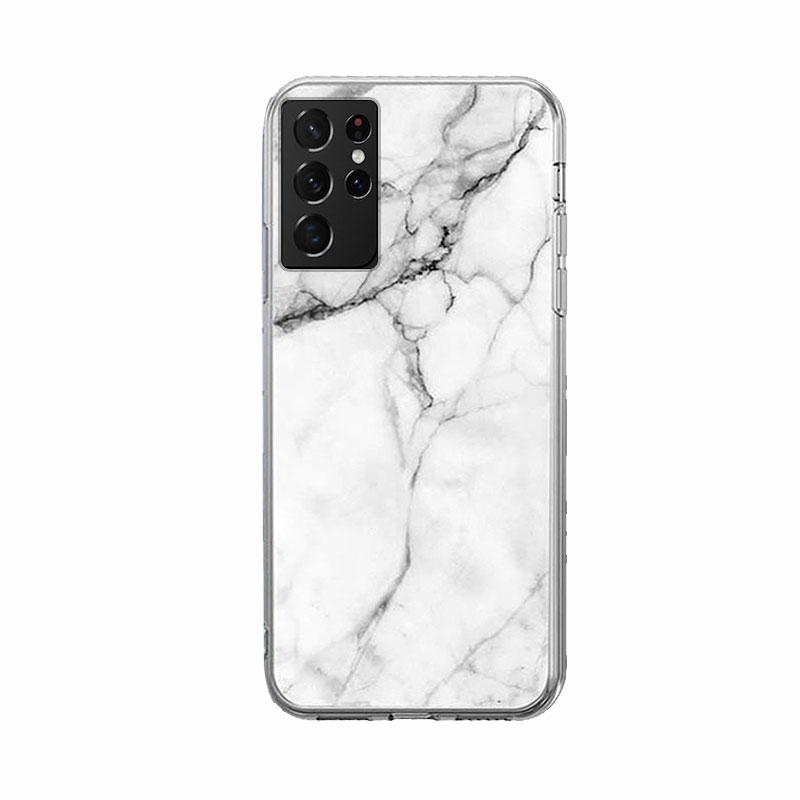 Wozinsky Marble Case Back Cover (Samsung Galaxy S22 Ultra) black