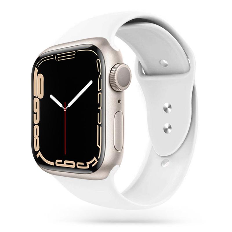 Tech-Protect IconBand Λουράκι Σιλικόνης (Apple Watch All Models) (42 / 44 / 45 / 49mm) white