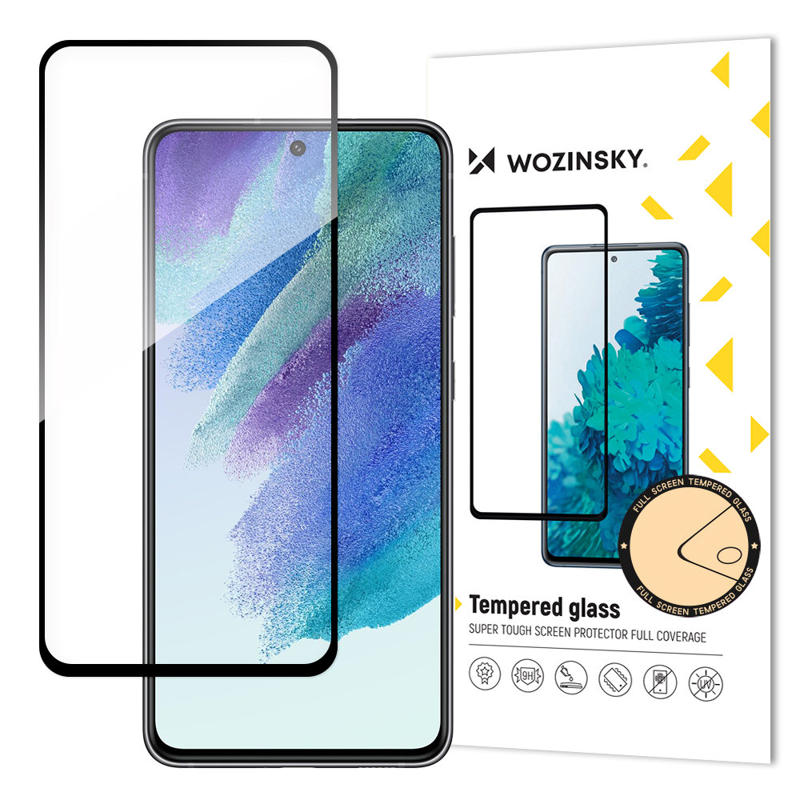 Wozinsky Tempered Glass Full Glue And Coveraged (Samsung Galaxy S21 FE) black