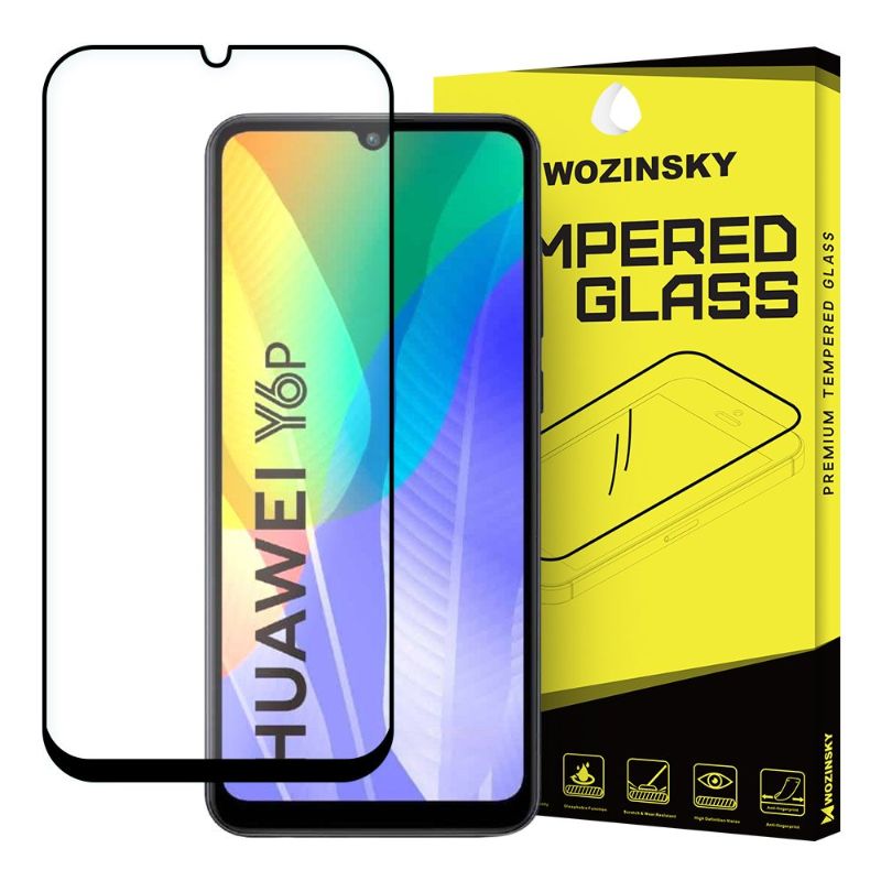 Wozinsky Tempered Glass Full Glue And Coveraged (Huawei Y6p / Honor 9A) black