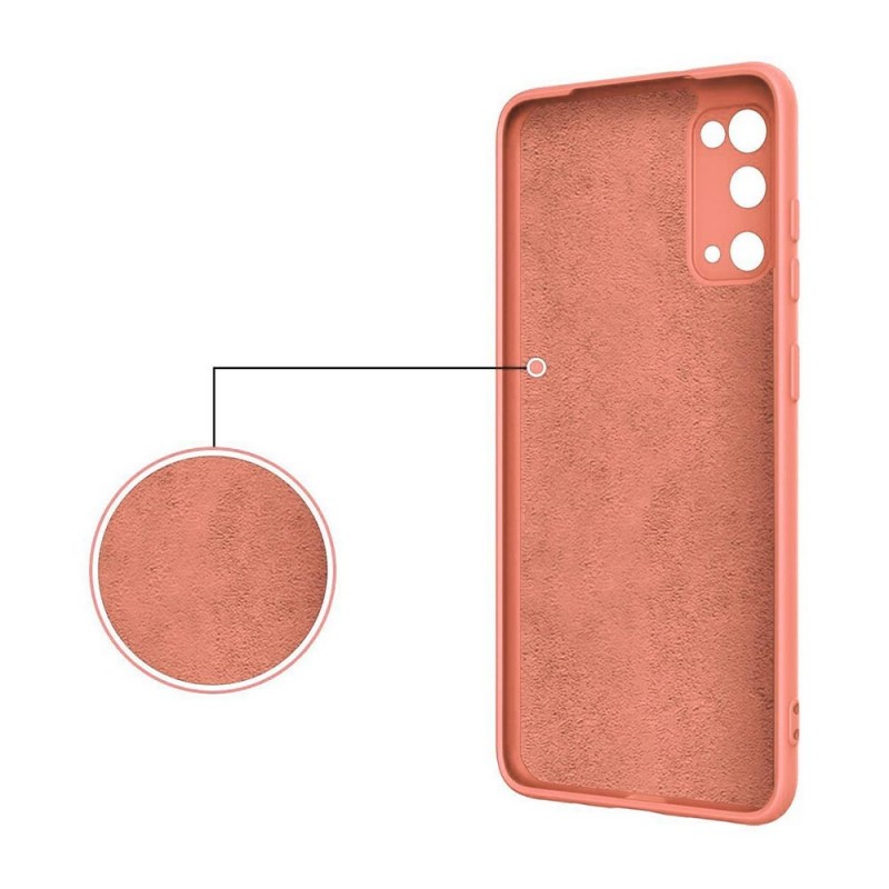 Finger Grip Case Back Cover (Samsung Galaxy A72) pink