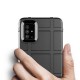 Anti-shock Square Armor Case Rugged Cover (Samsung Galaxy M51) black