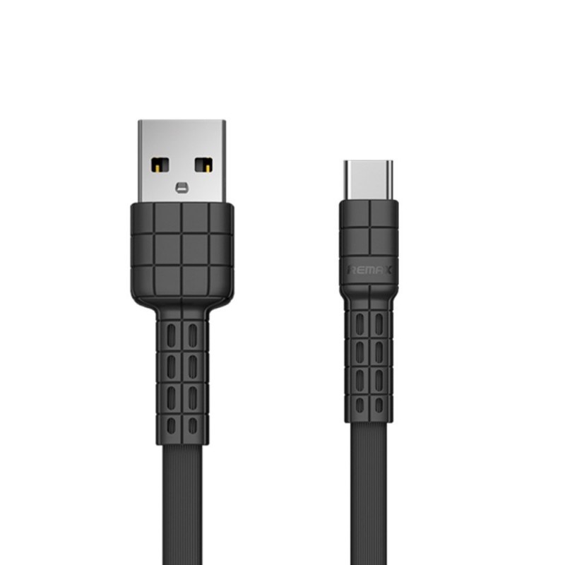 Remax Armor Series Type-C Data Cable 2,4A 1m (RC-116a) black