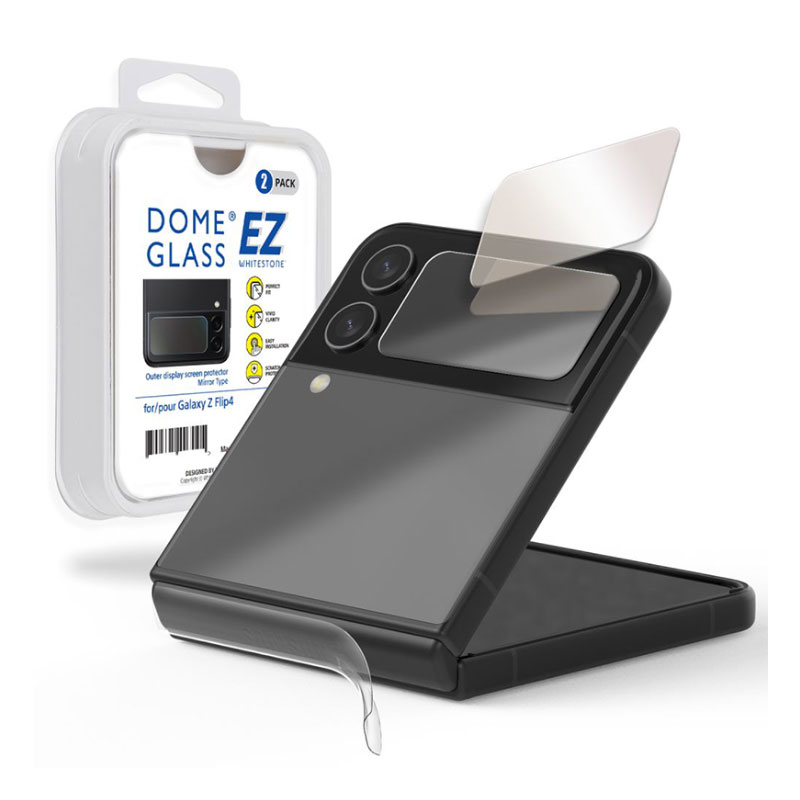 Whitestone Dome EZ Glass 2xPack (Samsung Galaxy Z Flip 4)