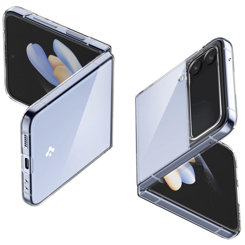 Spigen® AirSkin™ ACS05112 Case (Samsung Galaxy Z Flip 4) crystal clear