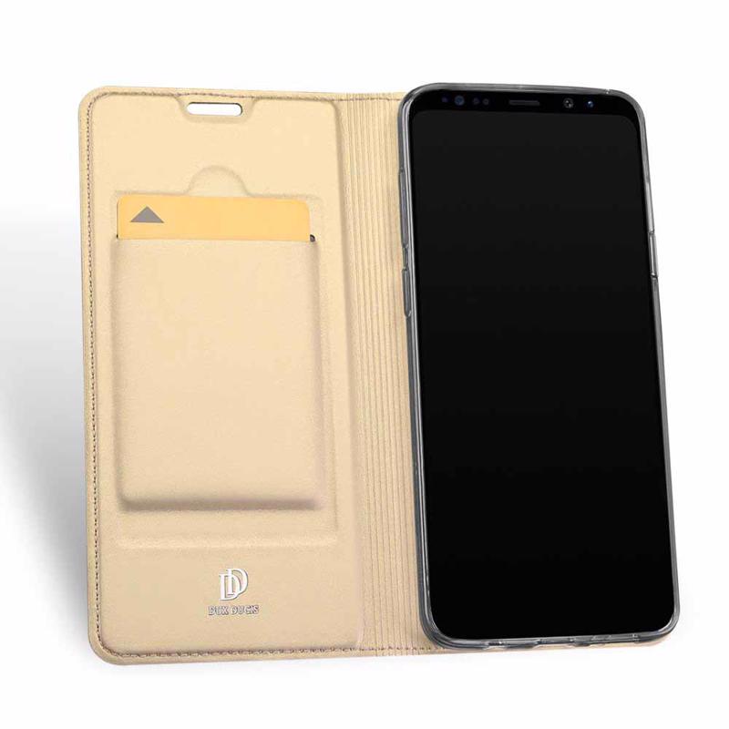 DUX DUCIS Skin Pro Book Cover (Samsung Galaxy S21 FE) gold