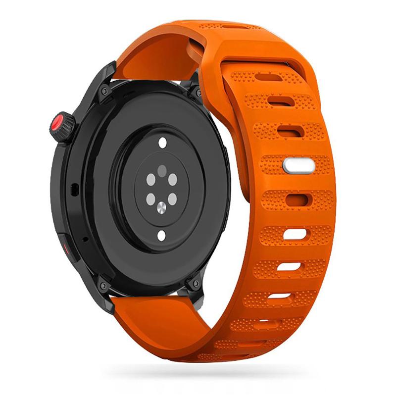 Tech-Protect IconBand Line Λουράκι Σιλικόνης (Samsung Galaxy Watch 4 / 5 / 5 Pro / 6) orange