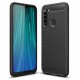 Carbon Case Back Cover (Xiaomi Redmi Note 8 / 2021) black