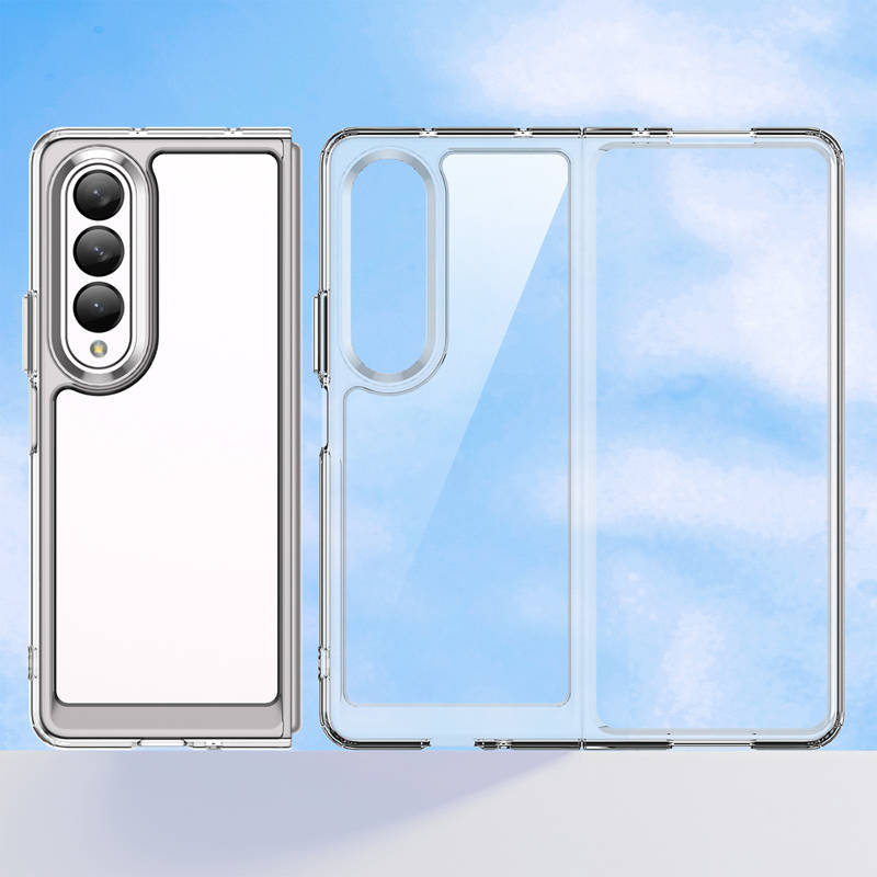 Outer Space Back Cover Case (Samsung Galaxy Z Fold 3) clear