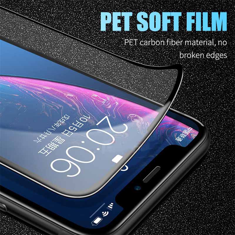 Full Cover Ceramic Nano Flexi Glass (Motorola Edge 20 Lite 5G) black