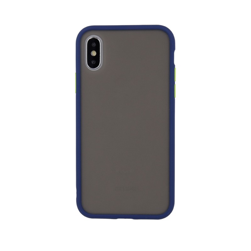 Colored Buttons Case Back Cover (Samsung Galaxy A70) blue