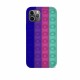 Bubble Pop It Back Case (iPhone 11 Pro) (N30) blue-pink-green