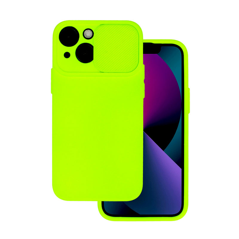 Camshield Soft Case Back Cover (iPhone 11) lime