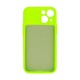 Camshield Soft Case Back Cover (iPhone 11) lime