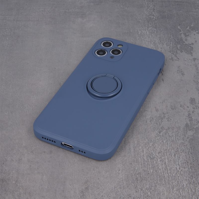 Finger Grip Case Back Cover (iPhone 13) blue