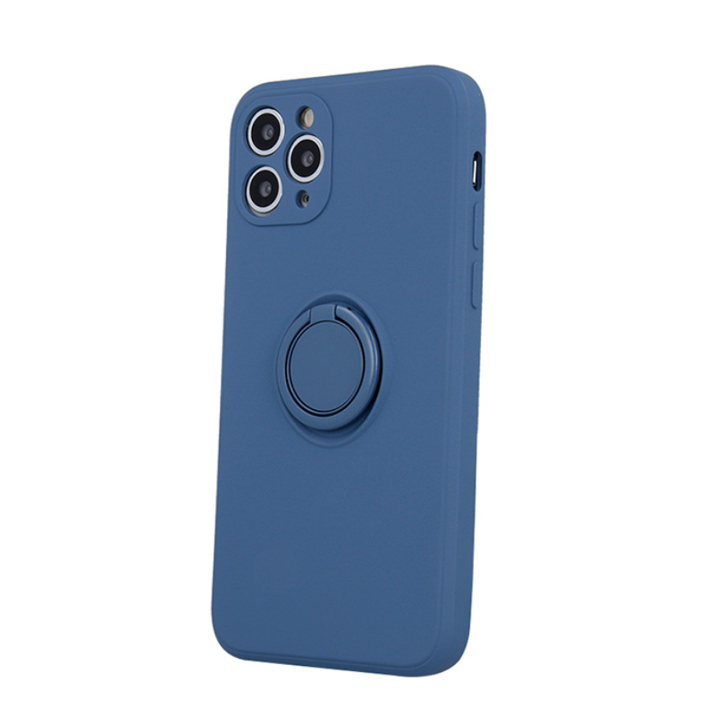 Finger Grip Case Back Cover (iPhone 13) blue