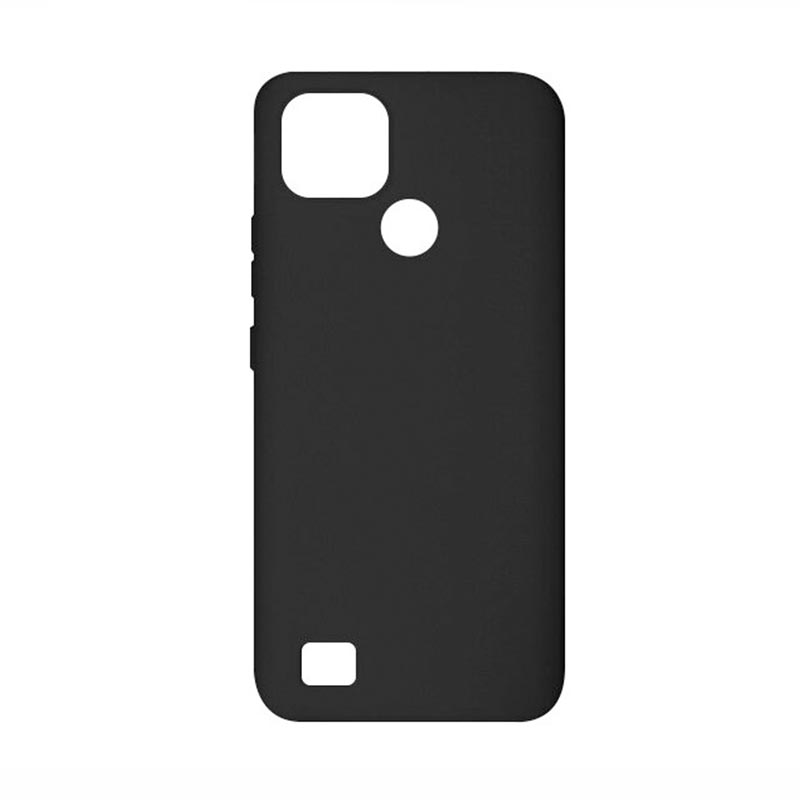 Soft Matt Case Back Cover (Realme C21Y / C25Y) black