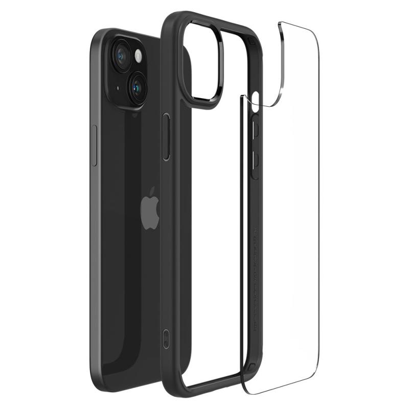 Spigen® Ultra Hybrid™ ACS06657 Case (iPhone 15 Plus) matte black