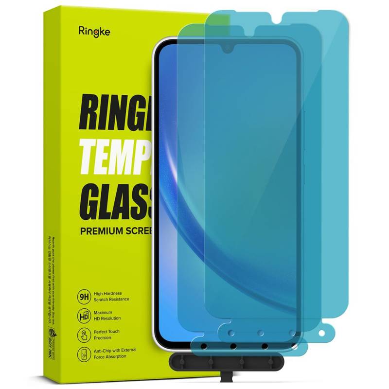 Ringke Tempered Glass 2-Pack (Samsung Galaxy A34 5G) clear