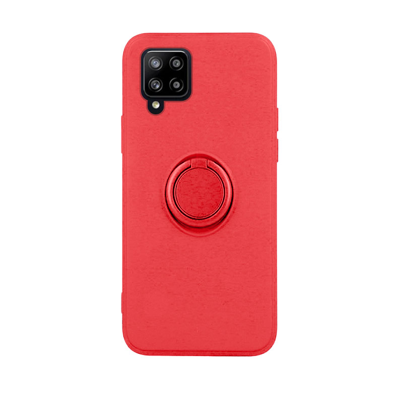 Finger Grip Case Back Cover (Samsung Galaxy A12/ M12) red