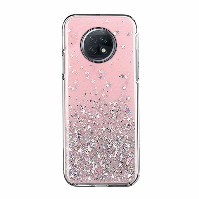 Wozinsky Star Glitter Shining Cover (Xiaomi Redmi Note 9T) pink