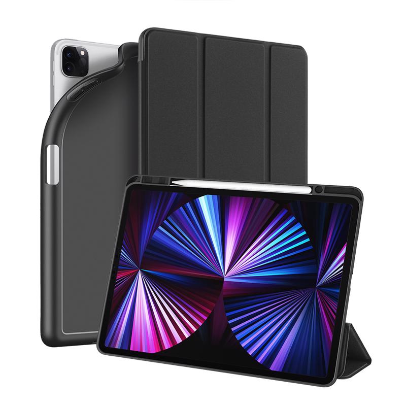 DUX DUCIS Osom Βοοκ Case με Θήκη για Στυλό (iPad Pro 12.9 2021) black
