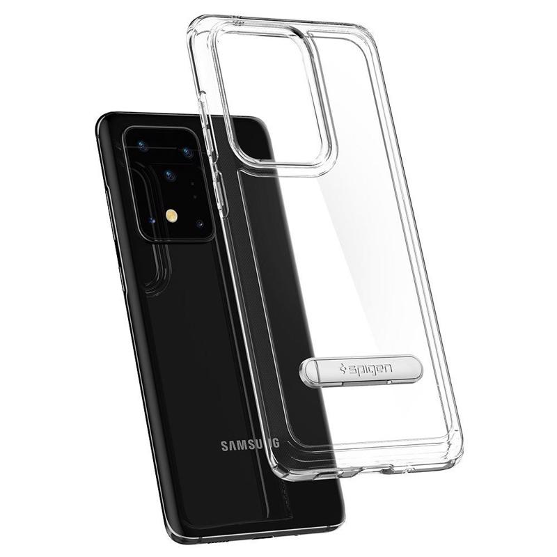 Spigen® Ultra Hybrid™ ACS00715 Case (Samsung Galaxy S20 Ultra) crystal clear