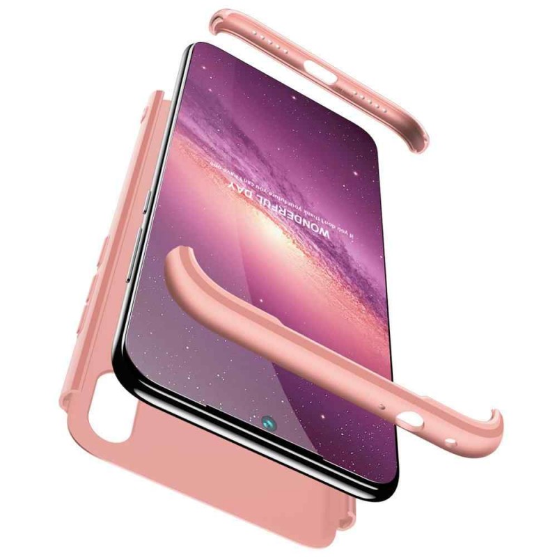 GKK 360 Full Body Cover (Huawei Y7 Prime 2018) pink