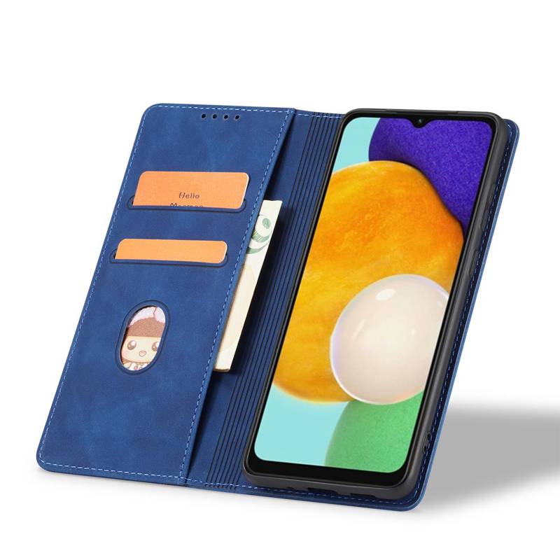 Magnet Fancy Wallet Case (Samsung Galaxy S22 Plus) blue
