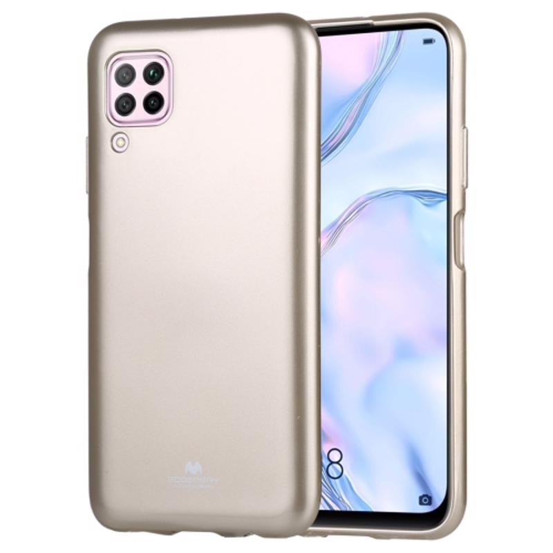 Goospery Jelly Case Back Cover (Huawei P40 Lite) gold